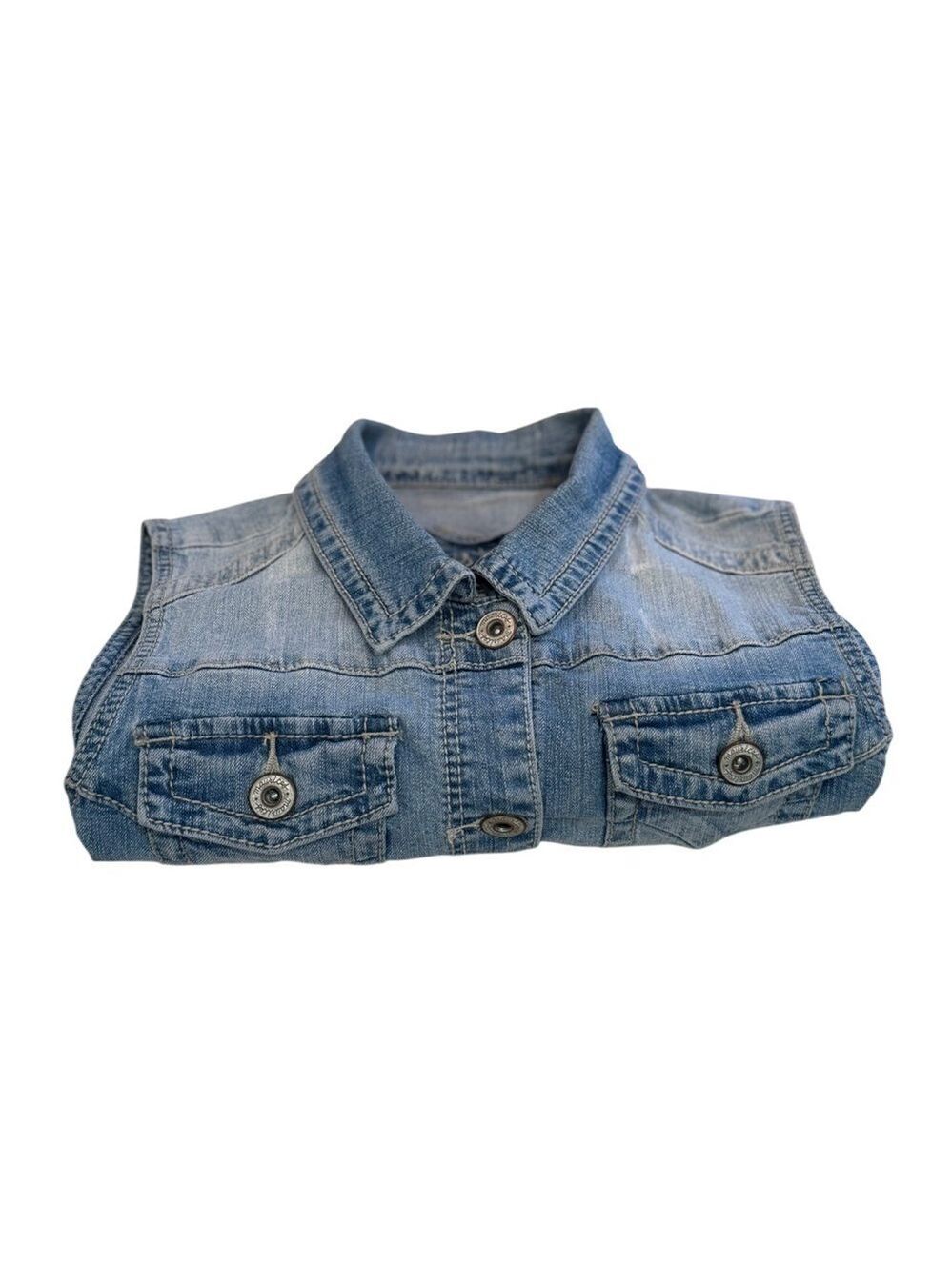 Maurices Denim Vest Size 1 - Picture 8 of 9
